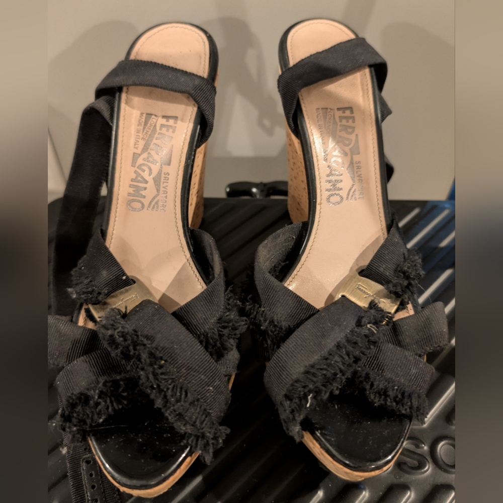 Salvatore Ferragamo Black Women's Shoes